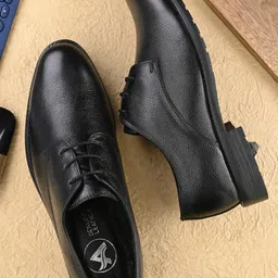 Auserio Men Leather Formal Derbys-picture-3