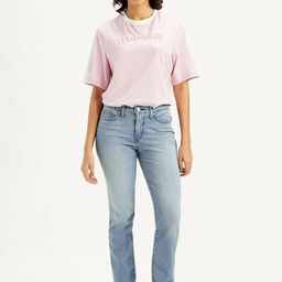 Levis Women Classic Regular Fit High-Rise Low Distress Heavy Fade Jeans-image-50