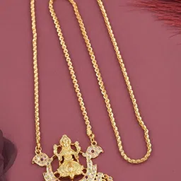 Princy Enterprise Gold-Plated Brass Necklace-image-46