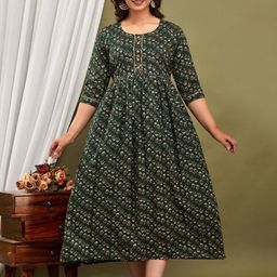 mad fury Floral Print Maternity Maxi Dress-image-71