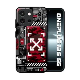 QRIOH Unisex OnePlus 13s 5G Typography Technology Art Shockproof Glass Back Case-picture-42