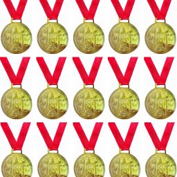 Medals for School Competition Sports Events Set of 15 No. Gold Medal Medal-image-78