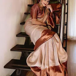 AMRUTKALA SAREES Woven Design Banarasi Saree-picture-27