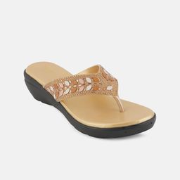 Anouk Embellished Party Block Peep Toes-6
