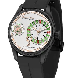 DOUBLERUN Unisex Dial & Straps Analogue Chronograph Watch H05N19051-11