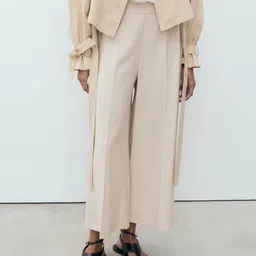 MANGO Women Pleated Trousers-image-50