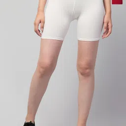 CKARFE Women Pack of 2 Skinny Fit Mid-Rise Cycling Sports Shorts-picture-31