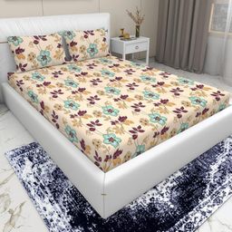DREAM LIVING Flat King Size Double Bedsheet-image-112