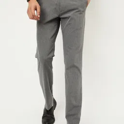 max Men Regular Fit Mid-Rise Chinos Trousers-image-92