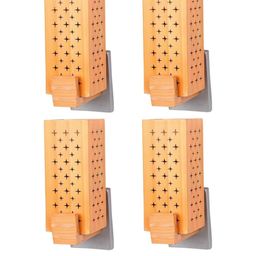 SOMIL Cream Glass Cylinder Printed Wall Lamps-image-97