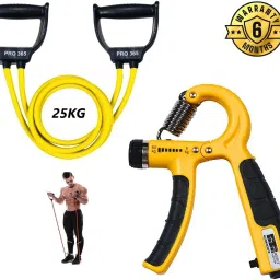 Double Toning & Counter Hand Grip for Full Body Workout Equipment Combo Fitness Accessory Kit Kit-28