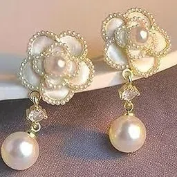 Lady Raiment Floral Drop Earrings-image-92