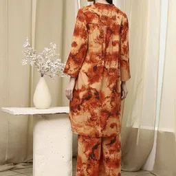 Biba Printed Tunic & Palazzos Co-Ord Set image 4
