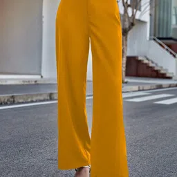 CILIMILI Women Relaxed Straight Leg High-Rise Regular Trousers-picture-39