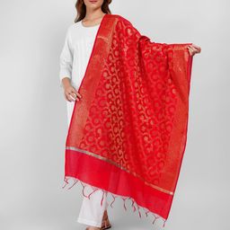 Lavantika Ethnic Motifs Woven Design Dupatta-16