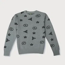 Gini and Jony Boys Conversational Printed Pullover-27