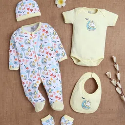 MeeMee Infant Kids Pack of 5 Cotton Baby Apparel Gift Set-20
