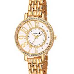 Skylark Girls Embellished Dial & Bracelet Style Straps Analogue Watch Sky-216-image-72