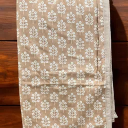 Pure Soft Cotton Reversible Pair of Single Bed AC Dohar (Luxurious Design & Prints) 90x60 Inches - Beige-image-14
