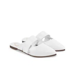 Stylestry Women Mules with Buckles Flats-40