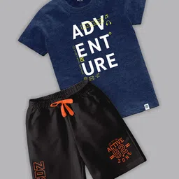 BAESD Boys Printed T-shirt with Shorts-image-91