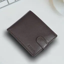 Sassora Men Textured Leather Two Fold Wallet-picture-17