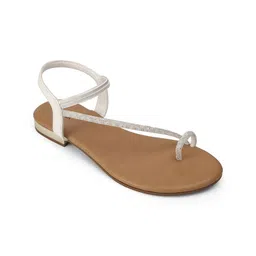 PEPPER Women Embellished T-Strap Flats-image-21