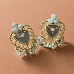 Rebekah Contemporary Studs Earrings-18