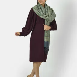 BAISA Unisex Woven Design Stole-30