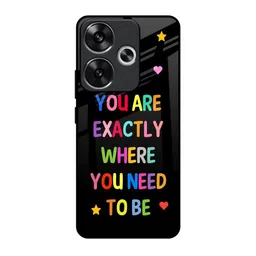 QRIOH Typography Printed Poco F6 5G Back Case Mobile Accessories-image-79