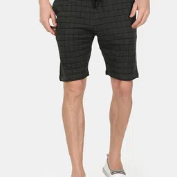 Masculino Latino Men Checked Running with Technology Shorts-image-5