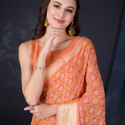 Mitera Ethnic Motifs Zari Saree-image-54