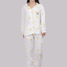 Pyjama Party Women Printed Night suit-picture-10