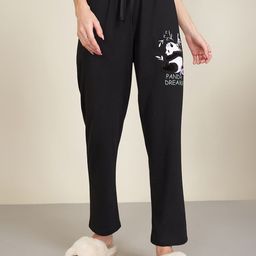 Dreamz by Pantaloons Printed Pure Cotton Mid Rise Lounge Pant-image-48