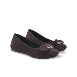 Shoetopia Girls Ballerinas with Bows Flats-image-97