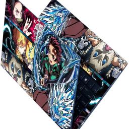 Flipkart SmartBuy Full Body Laptop Skin Sticker - Anime Nezuko Kamado Demon Slayer Self Adhesive Vinyl Laptop Decal 15.6-image-52