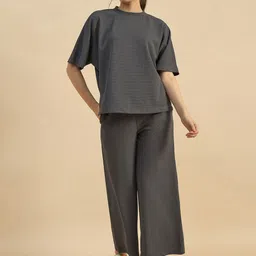 DRAPE AND DAZZLE T-Shirt With Trousers Co-Ords-image-95