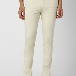 V Dot Men Slim Fit Trousers-image-13