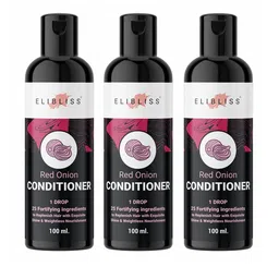 ELIBLISS Set Of 3 Red Onion Conditioner With Aloevera-100ml Each image 1