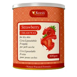 KURAIY Strawberry Cream Wax For Smooth Hair Removal - 800 g-55