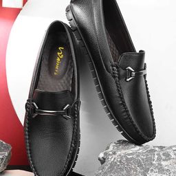 WAINERS Men Leather Loafer Shoes-image-35