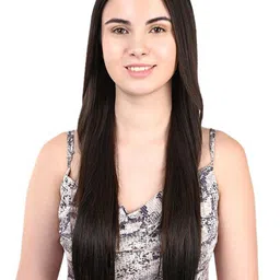 Milano Treasures Straight Clip-in Hair Extensions - Natural Black-48