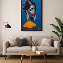 999Store Blue & Yellow 1 Piece Canvas Other Wall Paintings-picture-19