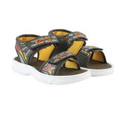 ROTATION Unisex Kids Olive Green PU Velcro Sports Sandals-picture-15