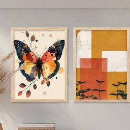WALLLANE Brown Wood Wall Art-image-75