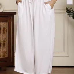 Valles365 by S.C. Women Pack of 2 Flared Ethnic Palazzos-23