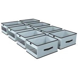 Kuber Industries Grey Set of 6 Regular Multi-Utility Organisers-44
