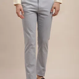 Turtle Men Relaxed Tapered Fit Flat-Front Chinos Casual Trouser-picture-31