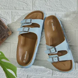 UNDERROUTE Women Printed Open Toe Flats-18
