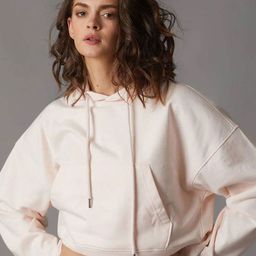 Bonkers Corner Women Pink Crop Hoodie Sweatshirt-image-15